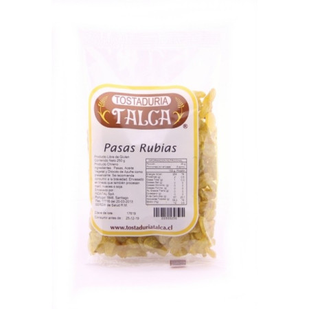 Pasas Rubias 250 g