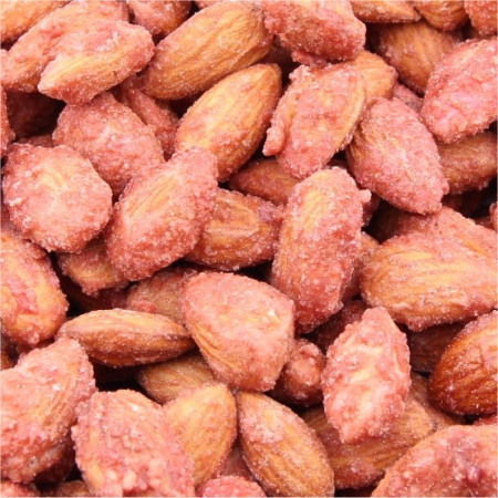 Almendras confitadas