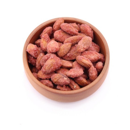 Almendras confitadas