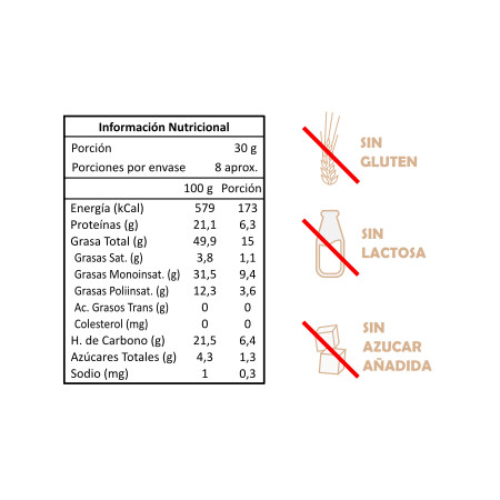 Almendras Naturales 250 g