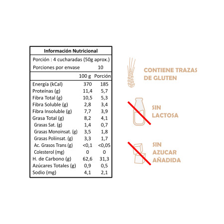 Avena Machacada 500 g