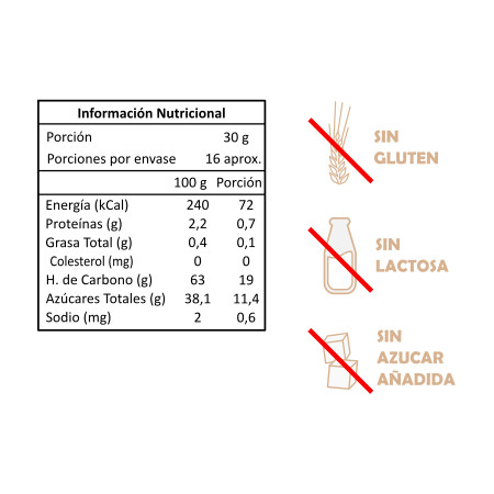 Ciruelas sin Carozo 500 g