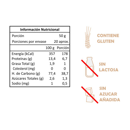 Harina Integral de Trigo 1 kg