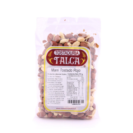Maní Tostado con Piel 250 g