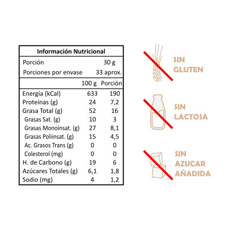 Maní Tostado con Piel 1 kg