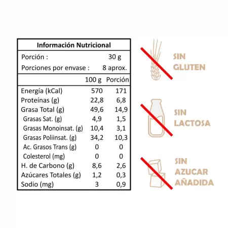 Maravilla (Girasol) con Cáscara Saladas 250 g